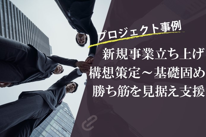 新規事業立ち上げ支援｜「DXコンサル事業」成功のプロセスとは｜プロジェクト事例【構想策定・人材戦略】